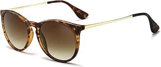 Vintage Round Sunglasses for Women Classic Retro Designer Style