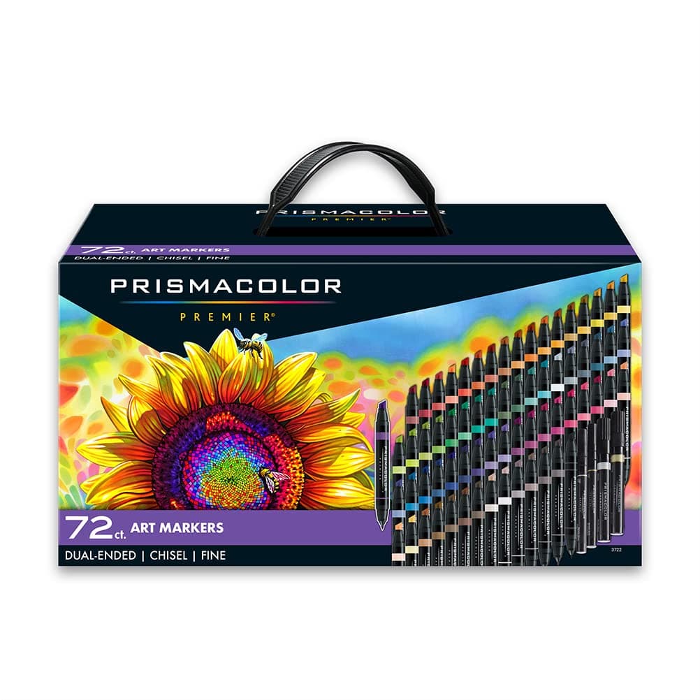 Prismacolor Premier Double-Ended Art Markers, 72-Count