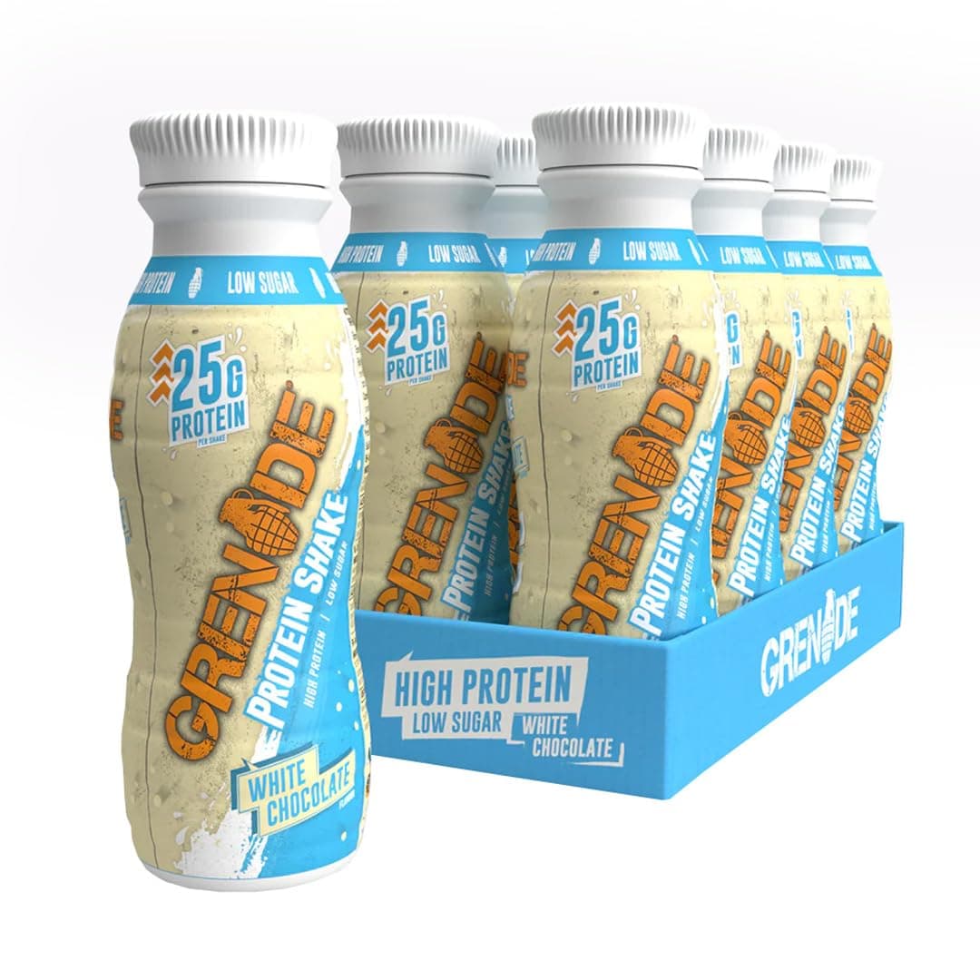 High Protein Shake - White Chocolate, 8 x 330 ml