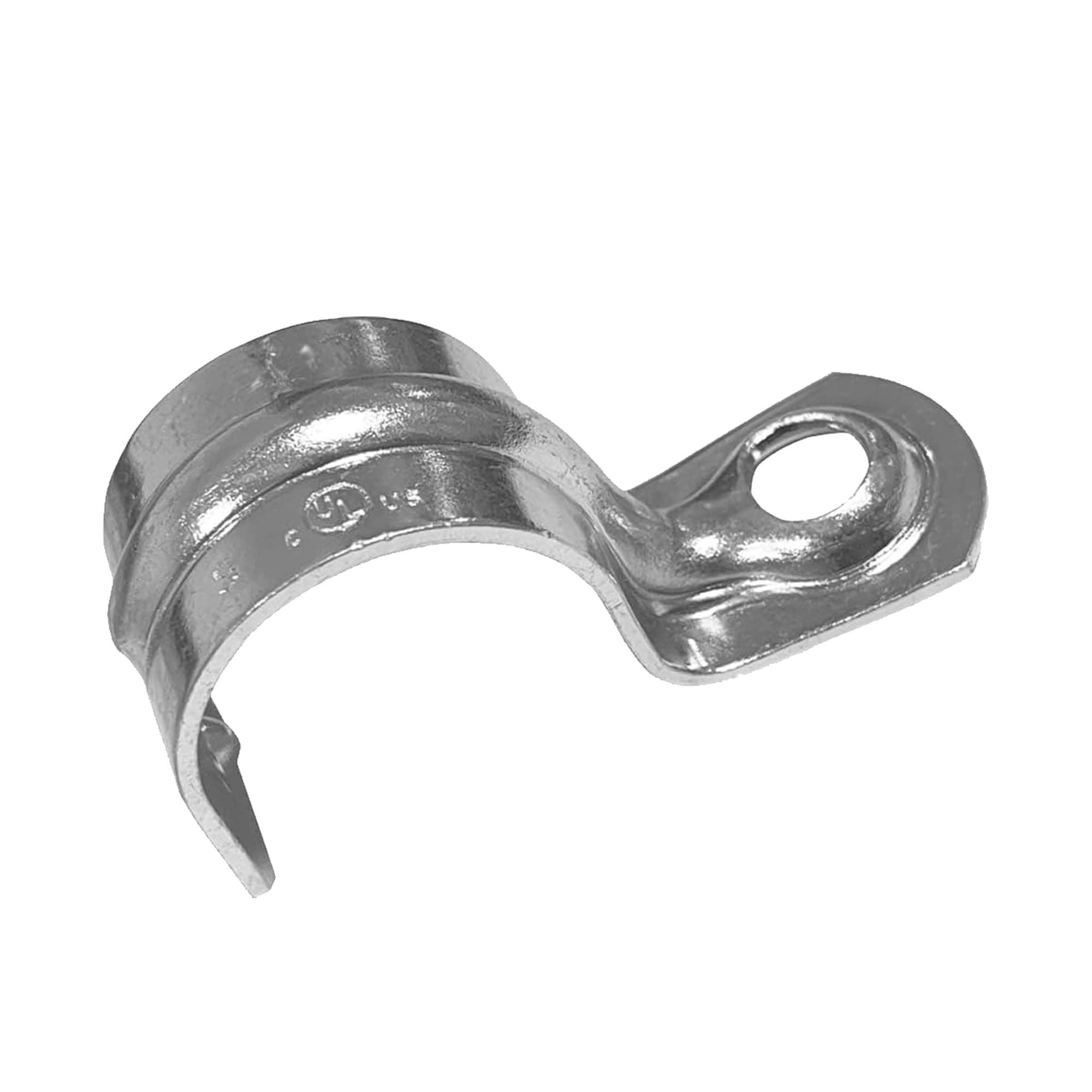 ProConnex EMT One-Hole Strap, 1/2-Inch, 100-Pack (Gray)