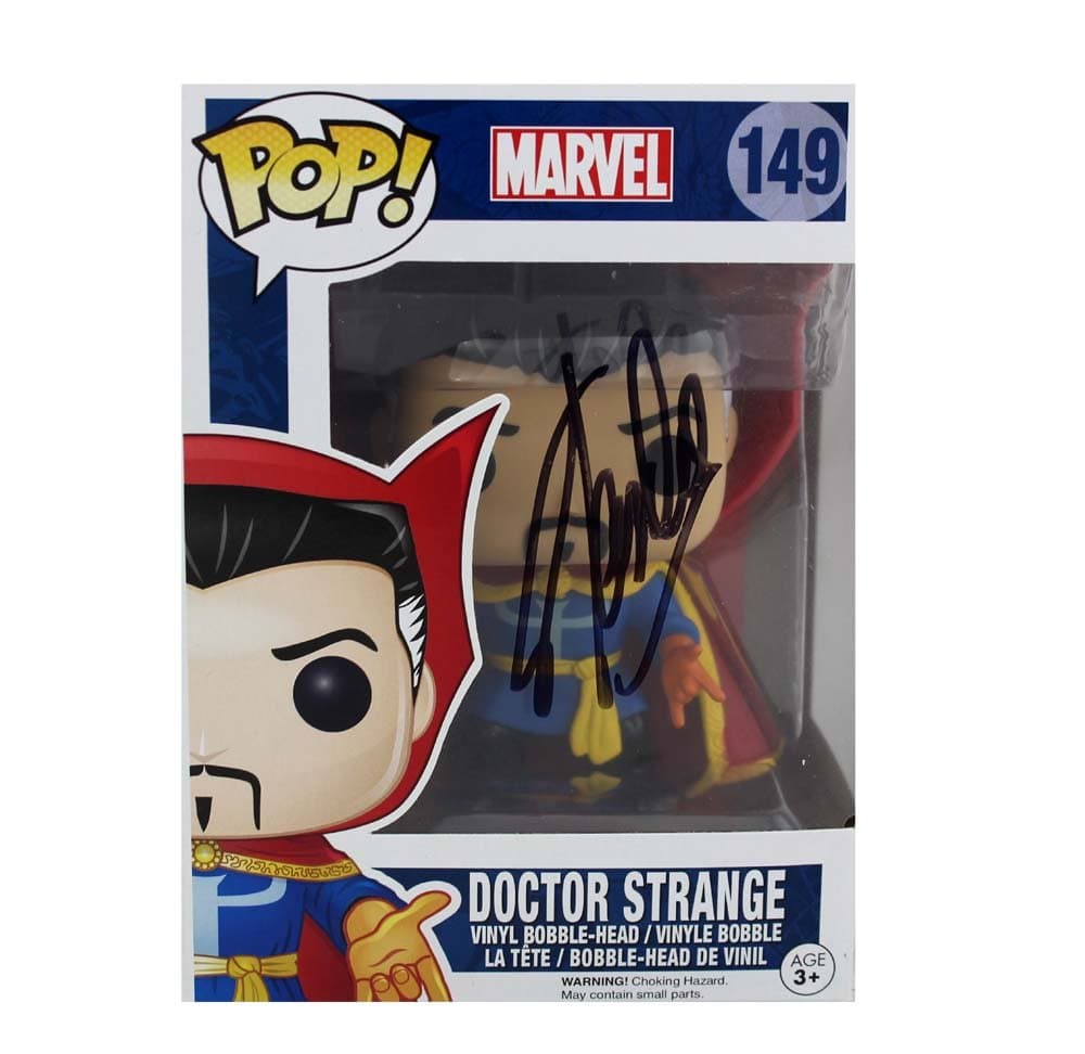 Stan Lee Signed Funko Pop! Marvel: Dr. Strange #149 Action Figure