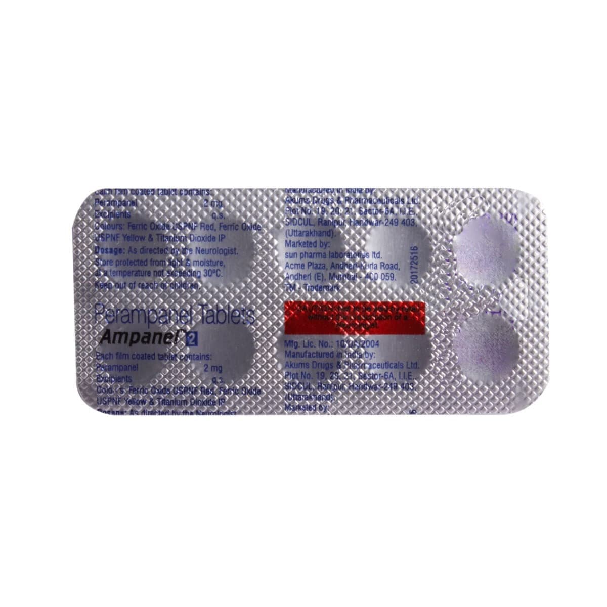 AMPANEL 2 - Strip of 10 Tablets