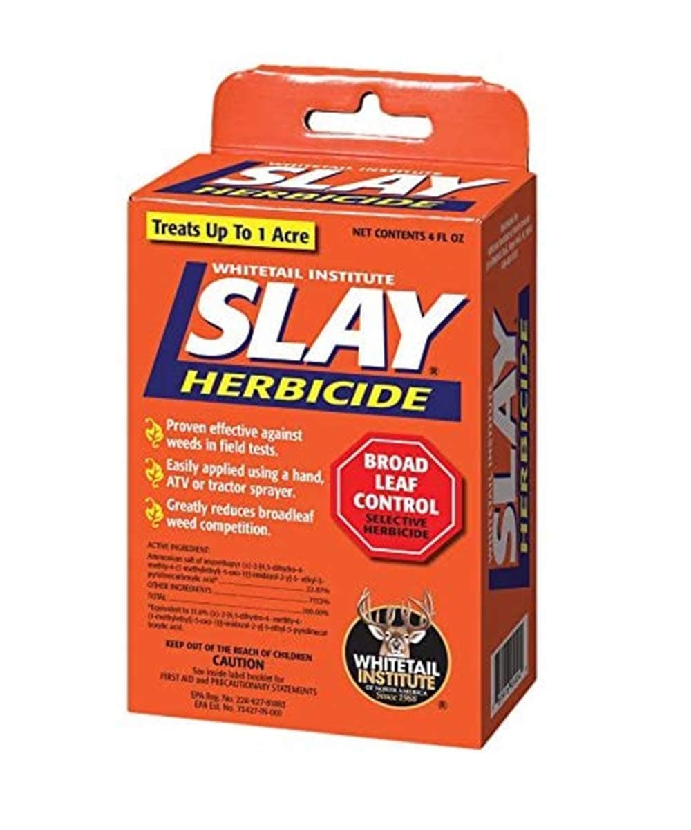 Whitetail InstituteSlay Herbacide 4oz Food Plot Controller, white (SH4oz)