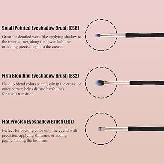 Profusion Cosmetics Brush Set Eye Essential 3 PC