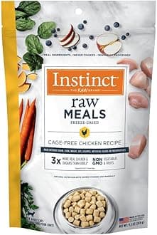 Instinct Freeze Dried Raw Meals Grain Free Recipe Cat Food 9.5 Ounce (Pack of 1)