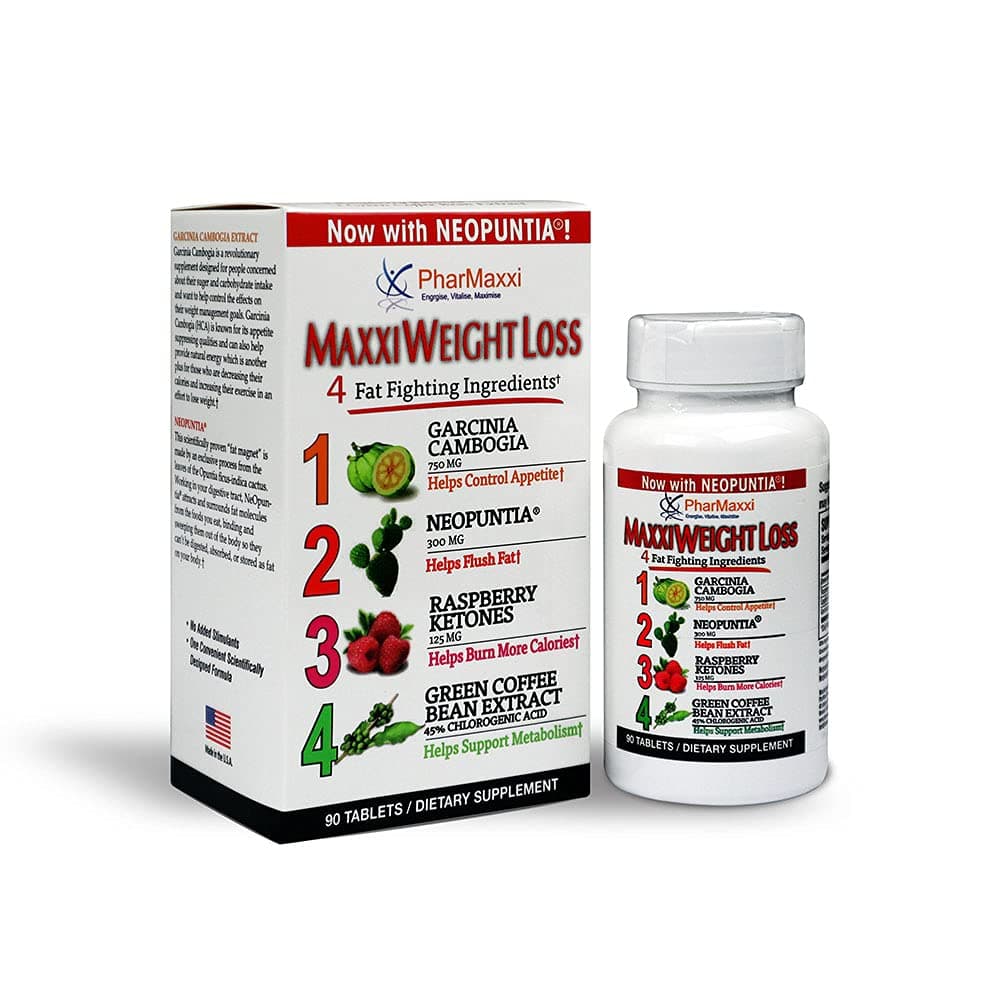 Maxxi Weight Loss 4, 90 Tablets Advanced Formula for Fat Burning