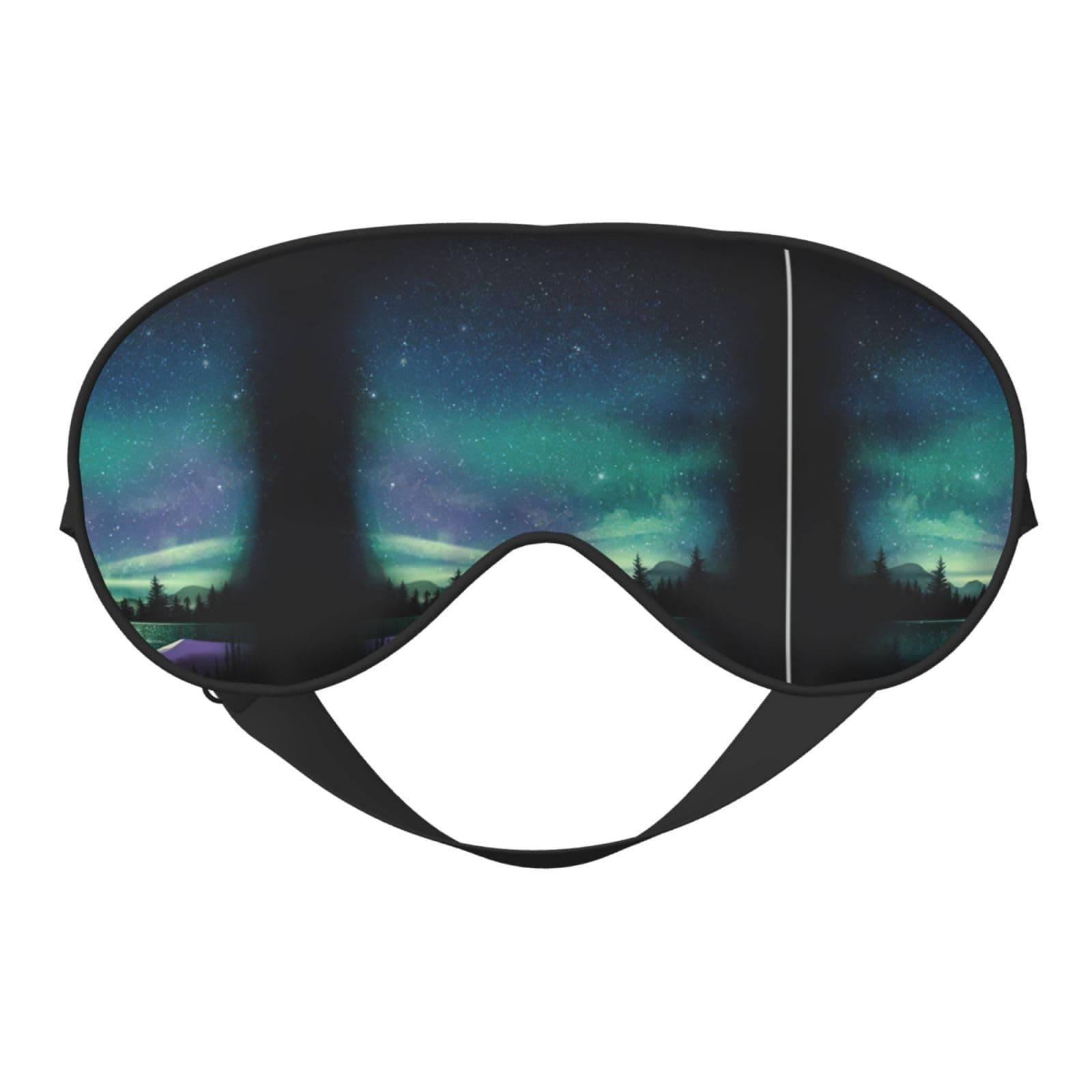 Celestial Night Sky Sleep Mask,Eye Mask for Sleeping, Fully Adjustable Strap Eye Covers for Women/Men