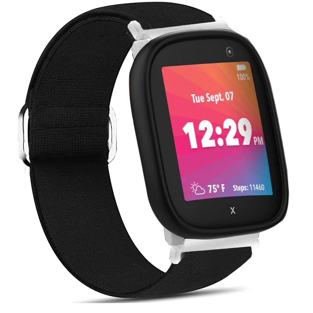 Lamshaw Compatible for XPLORA X6 Play Band, Quick Release Stretch Elastics Nylon Adjustable Replacement Strap Accessories Compatible for XPLORA X6 Play Watch