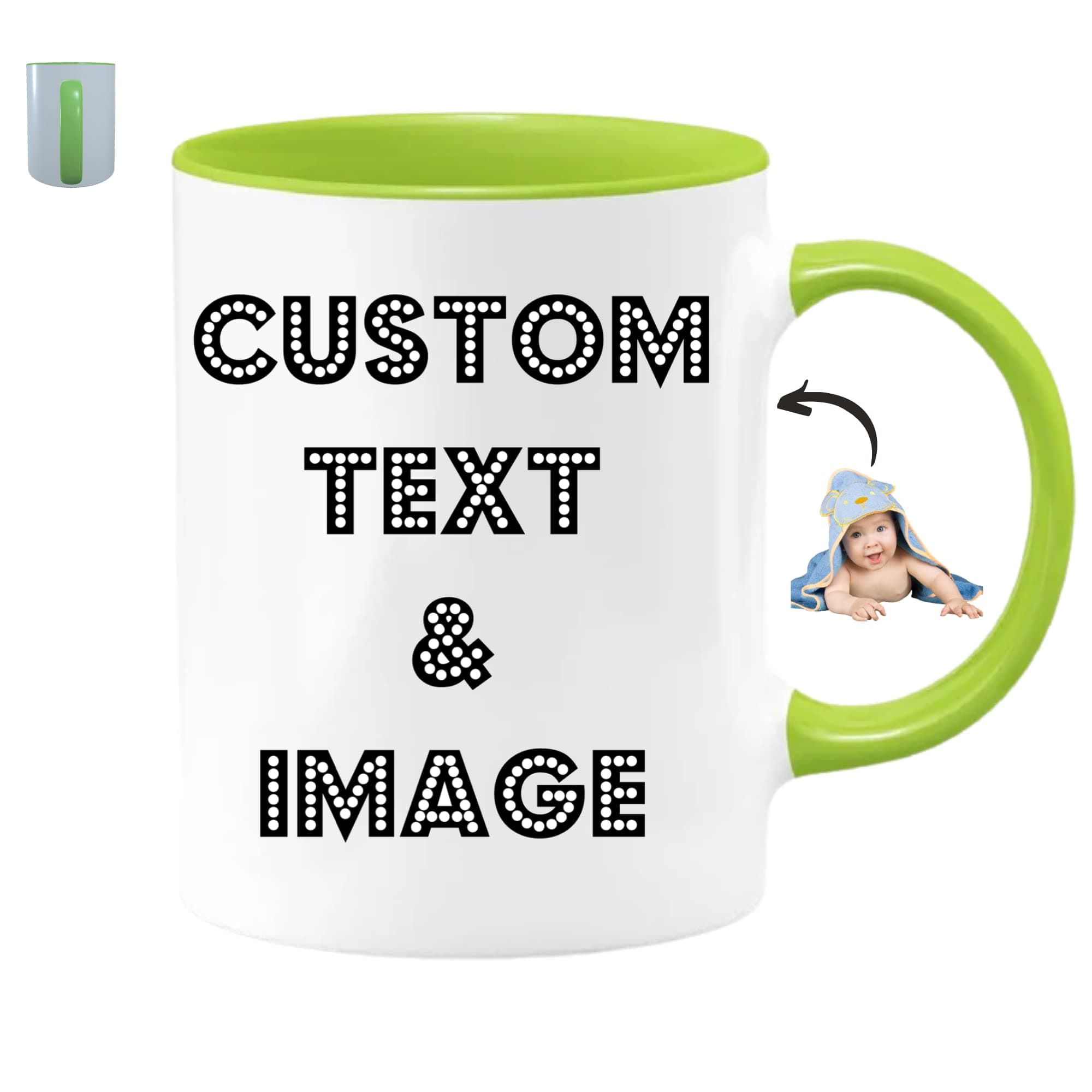 Custom Mug With Pictures, Personalized Coffee Mug, Custom Coffee Mug, Tazas Personalizadas, Novelty Customized Gifts for Men and Women Tea Cup Taza Personalizada 11oz Both Sides Mothers day