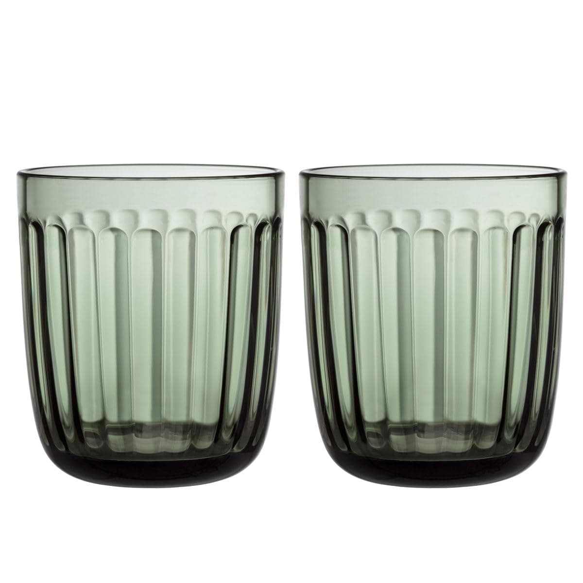 IittalaGlass Set of 2, Silver, 3