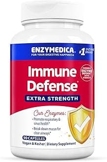 Enzyme Defense Extra Strength, Most Advanced Immune System Support, 90 Capsules