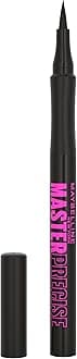 New York Eyestudio Master Precise All Day Liquid Eyeliner Makeup, Black, 0.03 Fluid Ounce_Matte Finish