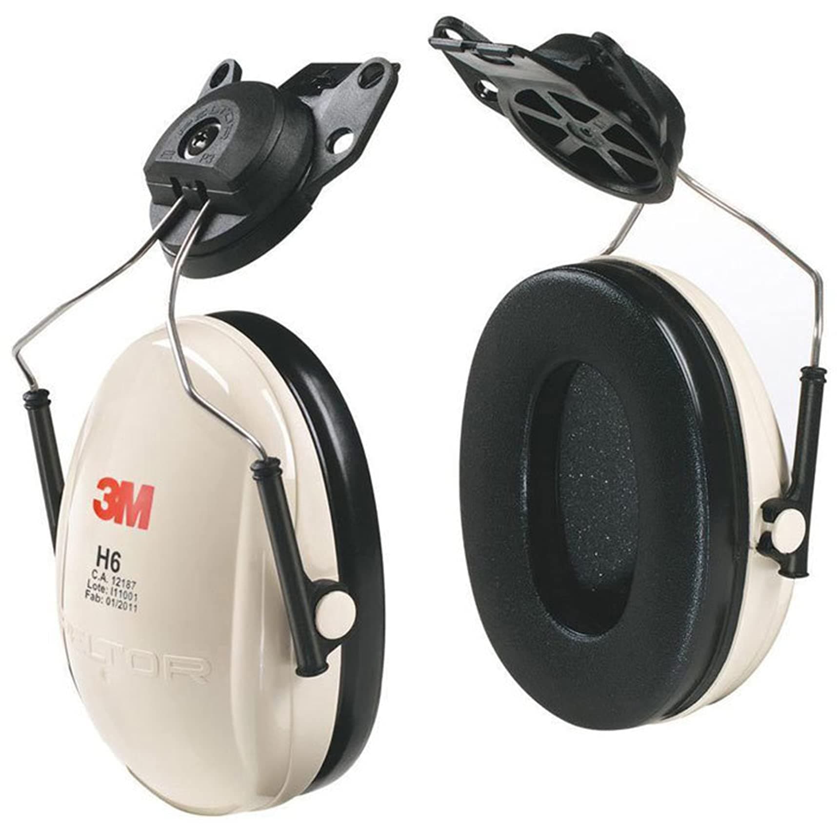 3M PELTOR Hearing Protection Optime 95 Earmuffs, Adjustable Earcups, E-A-Rfit Compatible, Stainless Steel