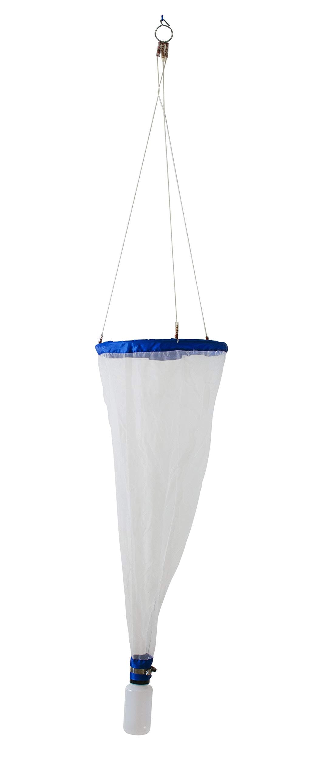 EISCO Plankton Net & Collection Vial - 35" Depth, 12" Diameter - Includes Plastic Vial & 2 Collection Bottles