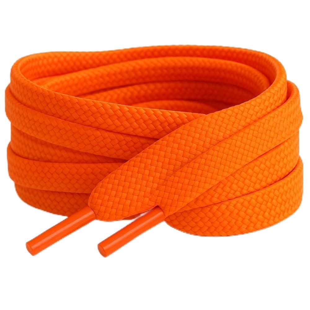 120cm/47 Long Coloured Flat Trainer Shoe laces ideal replacement laces for adults or kids Trainers sneakers athletic shoes Sports Football Rugby boots Shoe Laces Shoelaces