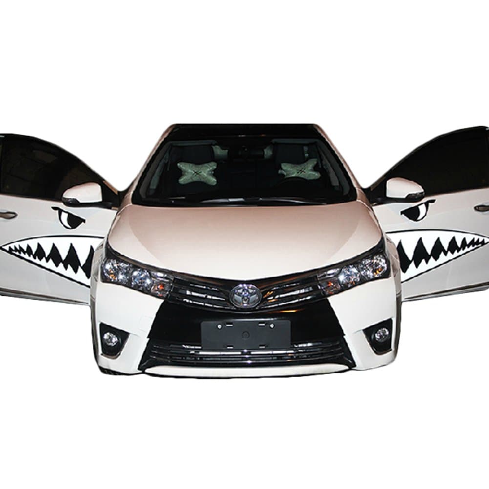 Shark Mouth Car Side Graphics Decals Reflective Stickers