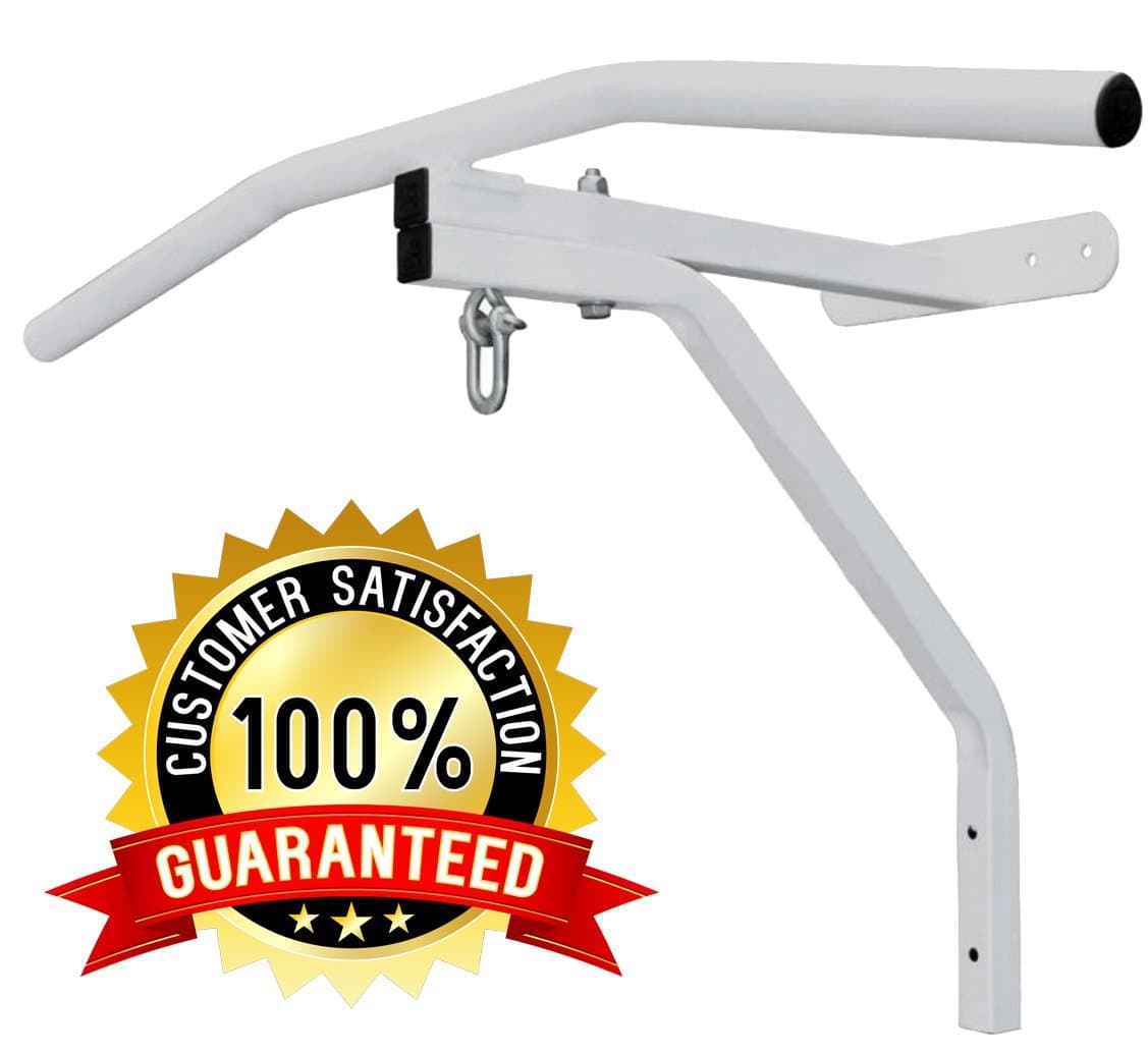 Senshi Japan Pull Up Combination Bracket - Pull Up Bar & Punch Bag All In One Bracket MASSIVE 210KG Weight Limit Perfect For Boxing, Cross Fit & Weight Lifters - V2 Design With Heavy Duty Metal