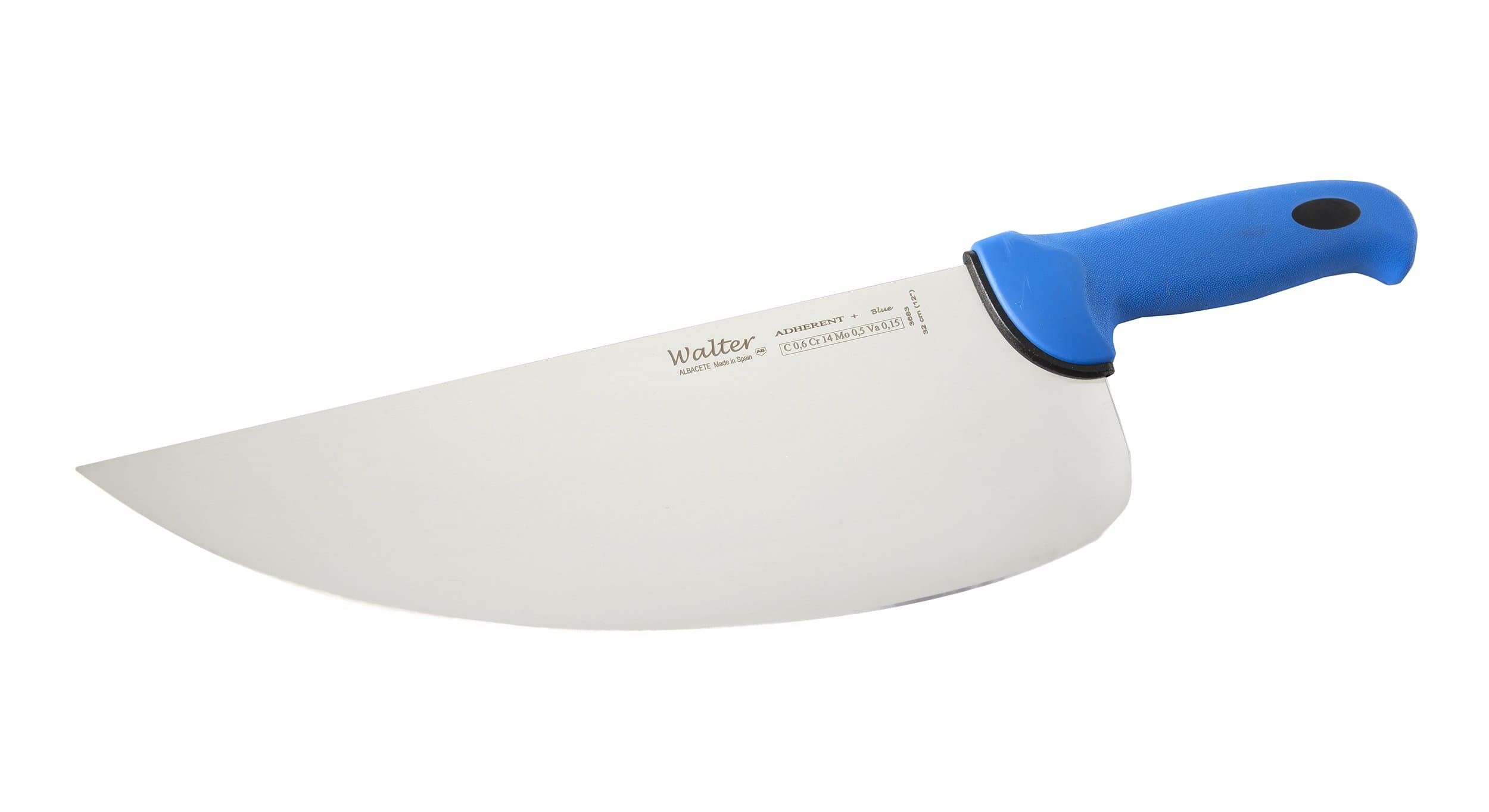 Walter Adherent + – Kitchen Cleaver Butcher 32 cm blue