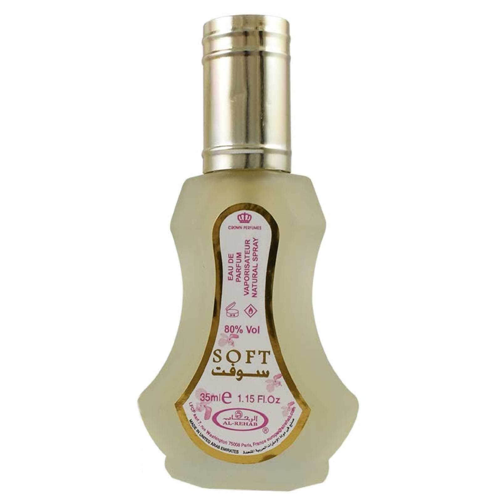 Al-Rehab Soft - Eau De Natural Perfume Spray - 35 ml (1.15 fl. oz)