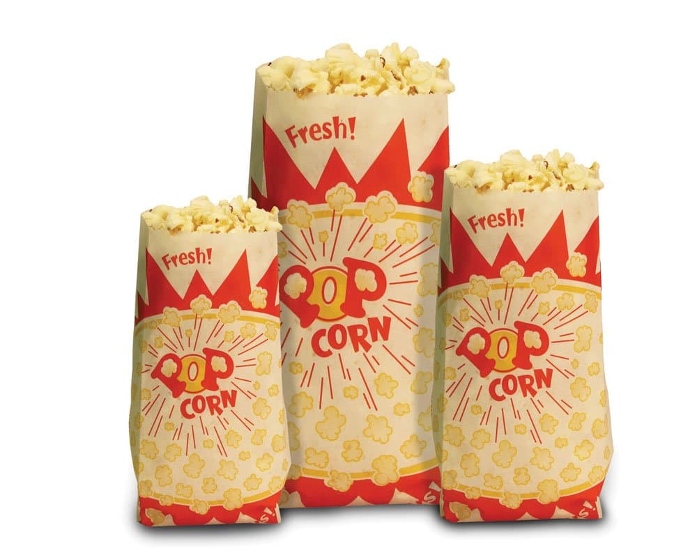 Paragon Popcorn Bags (1,000-Count)