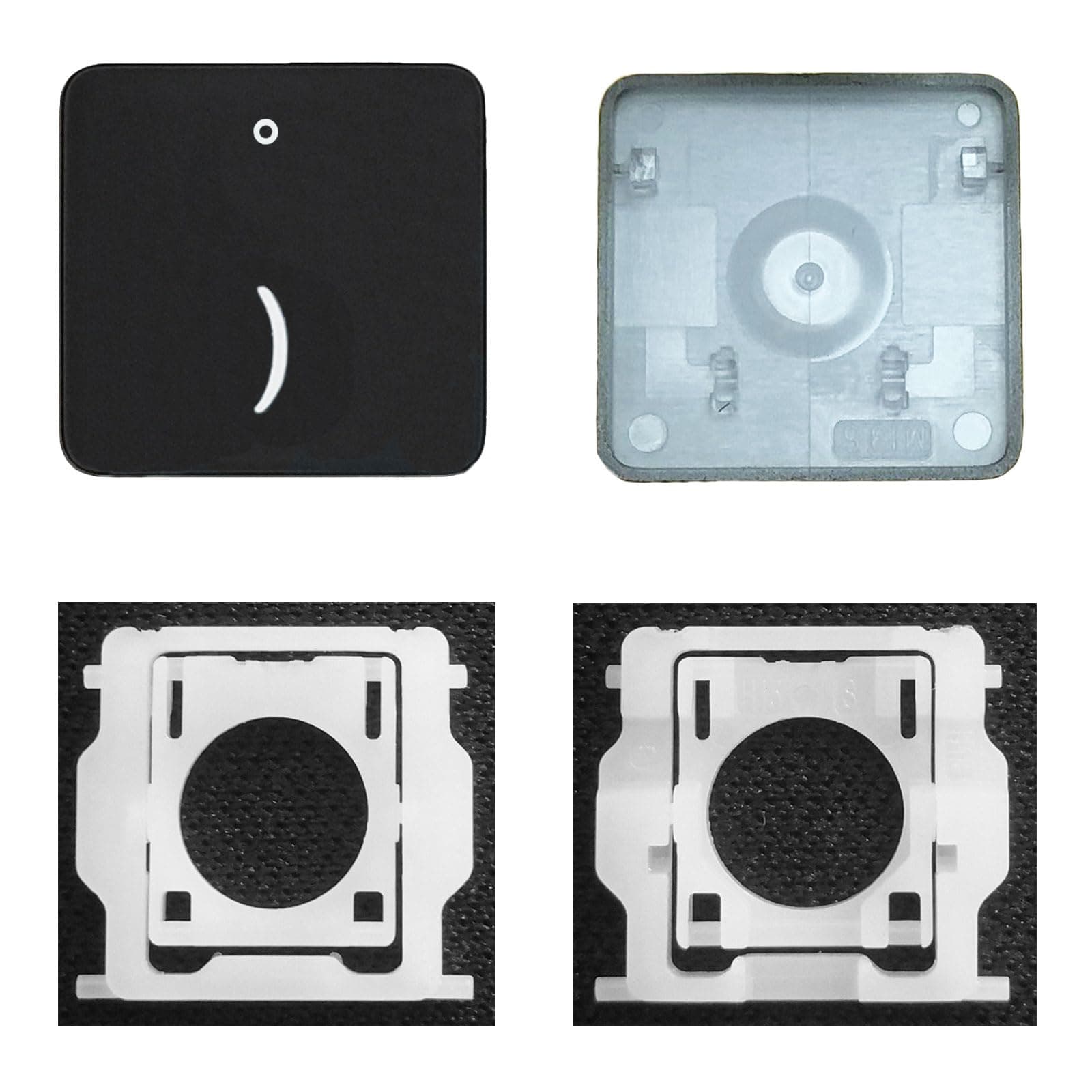 Individual Key Cap with Hinge Replacement for MacBook Pro (M1 M2) A2141 A2251 A2289 A2338 A2442 A2485,Replace for MacBook Air A2179 A2337 A2681 Keyboard Keycap (" 。)" Key)