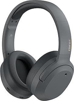[VGP Gold Award] Edifier W820NB Plus [LDAC Compatible] Noise Cancelling Headphones Bluetooth 5.2 [Wired/Wireless High Resolution Compatible] [7.8 oz (220 g) Lightweight and Comfortable] External Sound