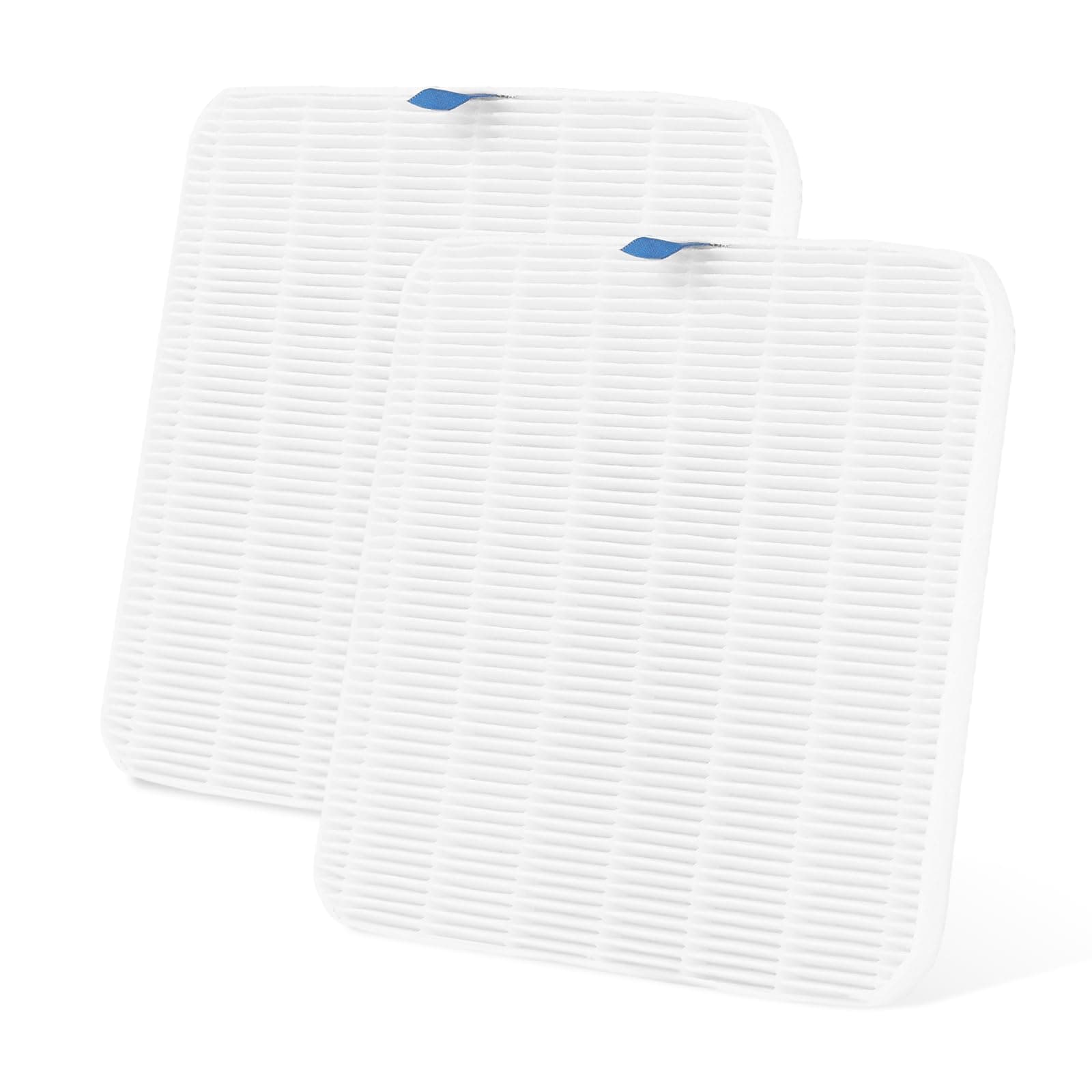 Makartt Nail Dust Collector Filter - Replacement Filter Reusable Dust Filter For Larina Nail Dust Collector Vacuum Fan Dust Nail Tool Attach 99% of Nail Dust Easy to Clean 2 Pack White