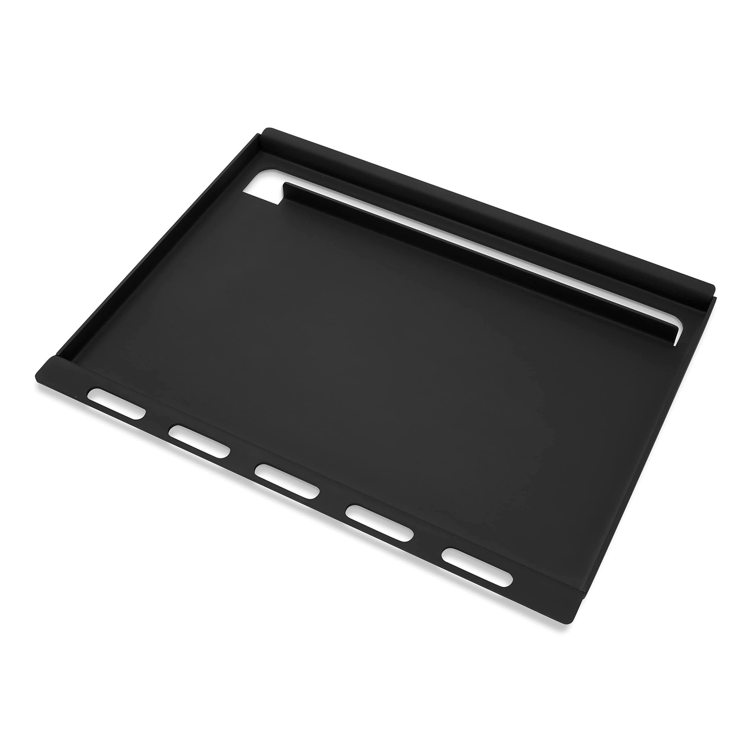 Full Size Rectangular Griddle, Spirit 300 Series, Carbon Steel, Black