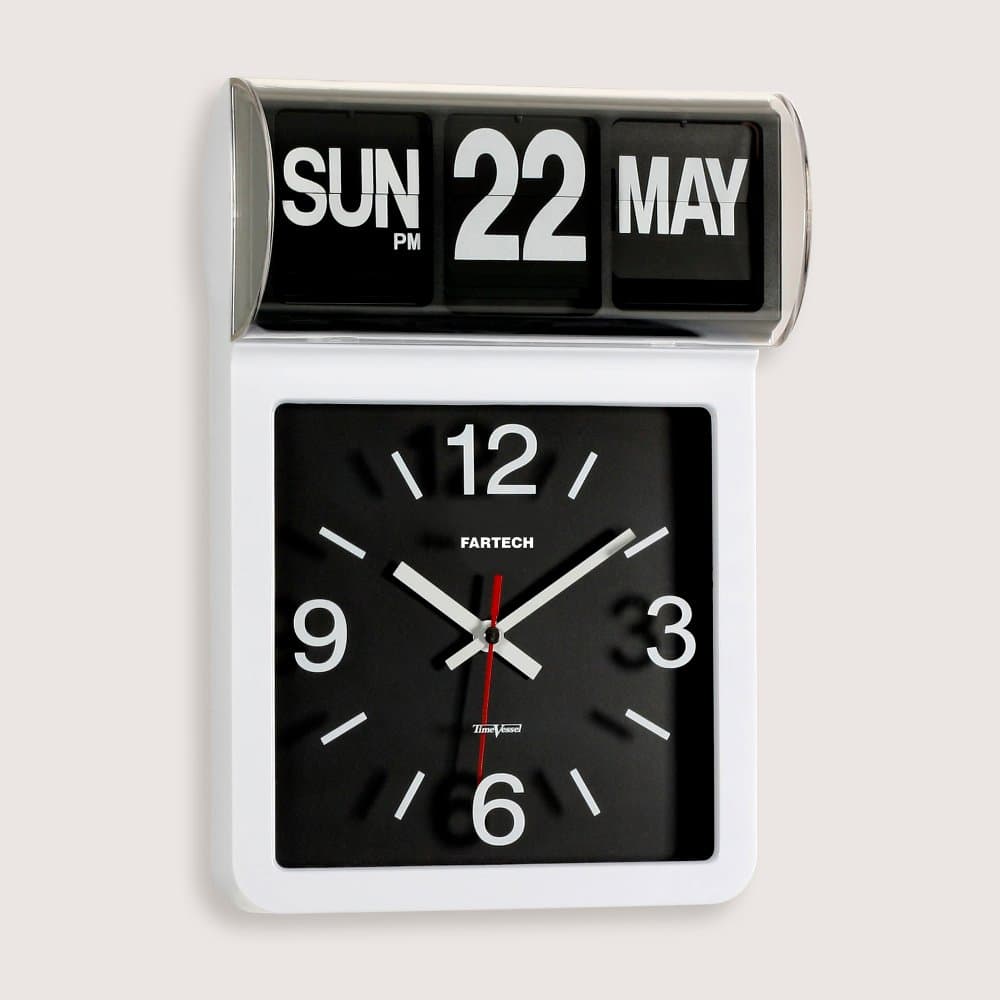 FARTECH Auto Calendar Flip Clock AD-820