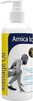 Arnica Ice Physio Massage Oil 100ml | Deep Cooling for Tired & Painful Muscles | Pre & Post Workout Use