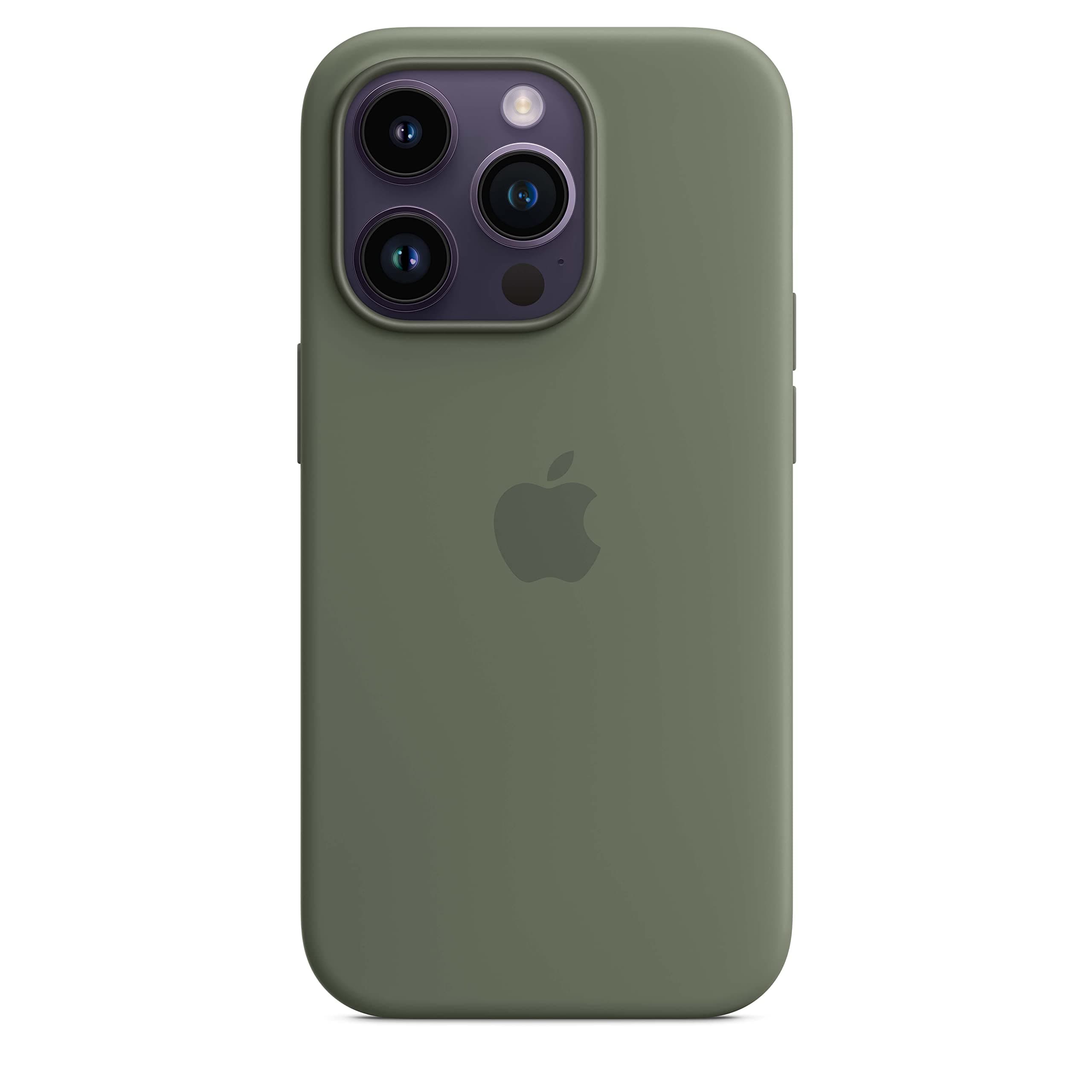 Apple iPhone 14 Pro Silicone Case with MagSafe - Olive 