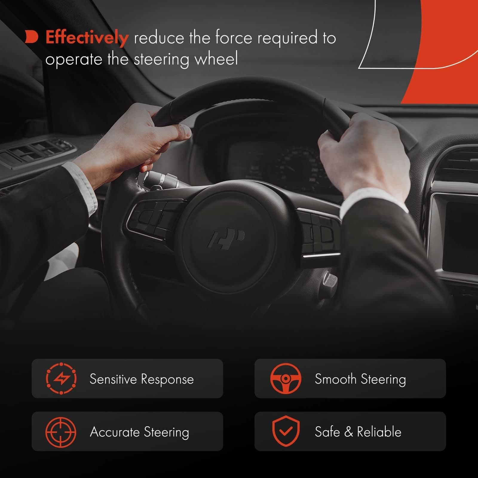 A-Premium Power Steering Pump Compatible with Ford Bronco II Explorer Cougar F-100 Ranger Ranger Mustang Thunderbird & Mazda B2300 B3000 B4000 Navajo & Mercury Cougar