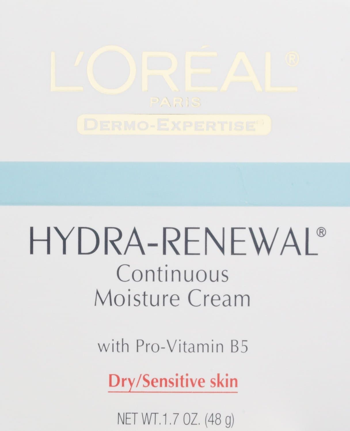 L'Oreal Paris L'Oreal L'Oreal Dermo Expertise Hydra Renewal Continuous Moisture Cream 1.7 Ounce Ivory