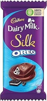 CadburyDairy Milk Silk Oreo Chocolate Bar, 130 g