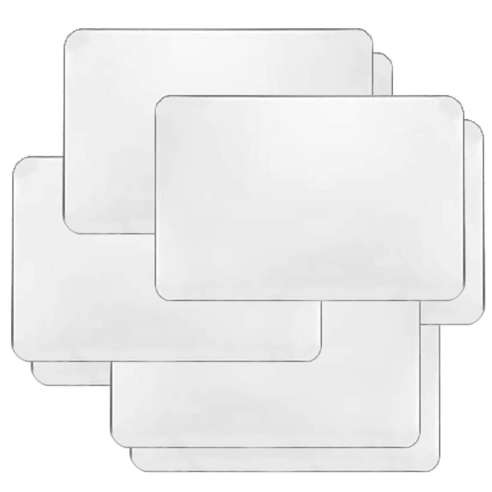 8 Pcs Translucent Placemat Washable Table Mats for Dining Table Heat Resistant Non-Slip Kitchen Table Mats Dining, Thanksgiving, Halloween, Christmas, New Year Party Supplies