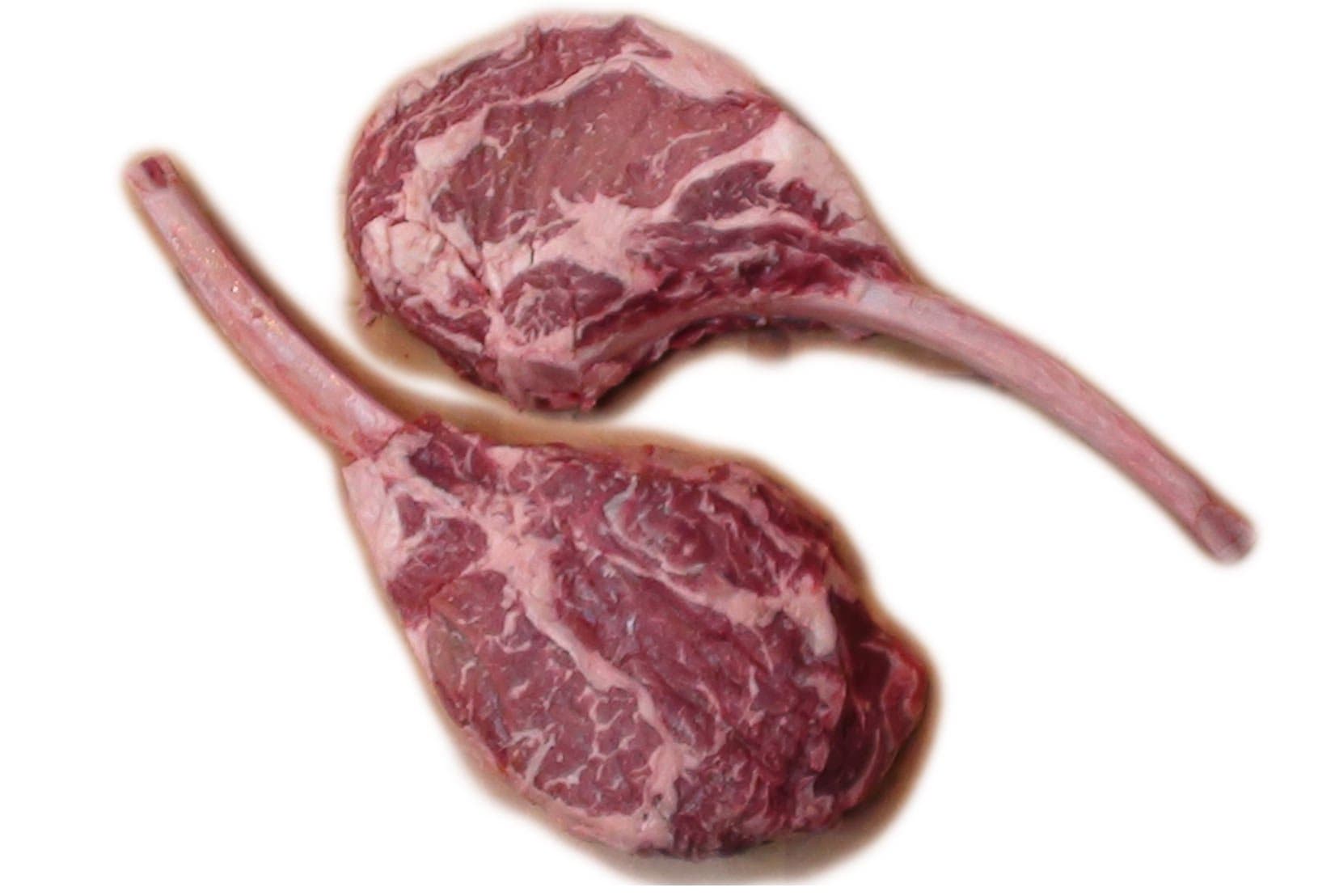 Tomahawk Ribeye Steaks 1 Pack - 2 steaks x 2.5 - 3.5lbs. ea