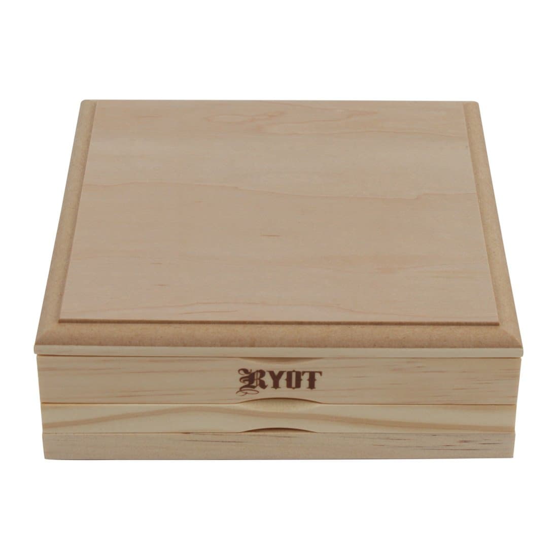 RYOT 7x7 Dual Screen Solid Top Box in Natural