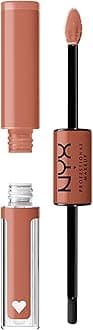 NYX PROFESSIONAL MAKEUP Shine Loud High Shine Lip Colour, Goal Crusher 02, 25 gm
