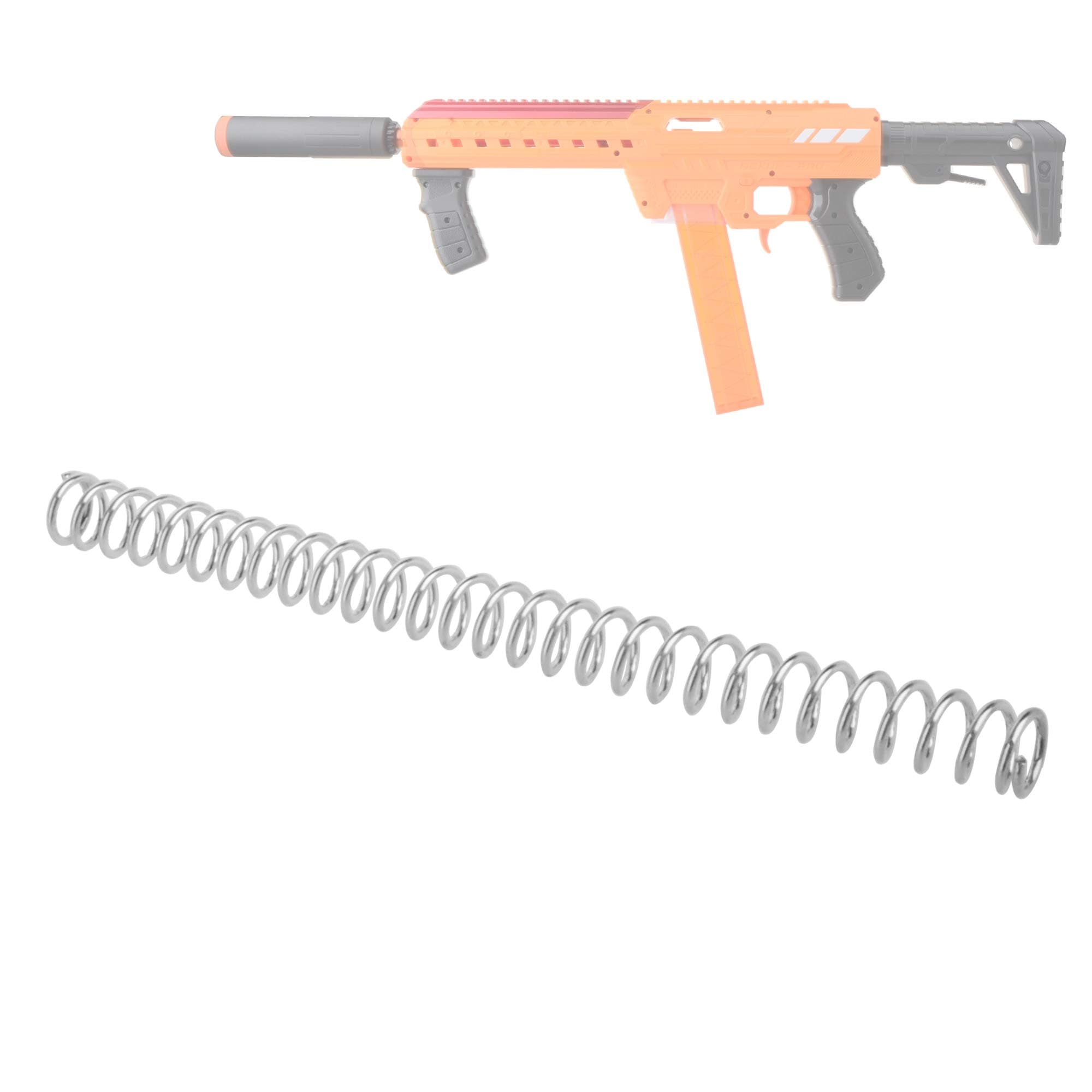 WORKER Upgrade Spring 1.8 Silver Metal for Adventure Force Nexus Pro Modify Toy