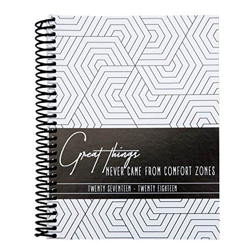 Academic Planner (2017–2018) Year, Monthly & Weekly Student Organizer for Daily Assignments, Subject Notes & Journaling