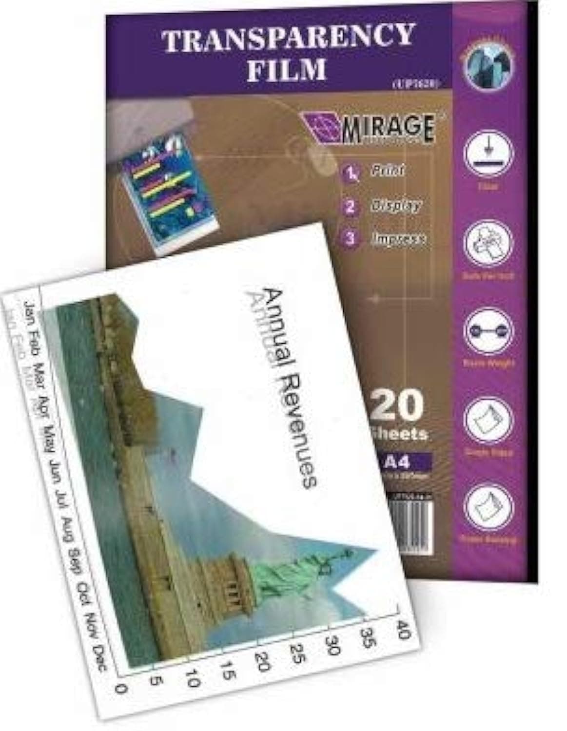 Inkjet Transparency Film A4-20 Sheets