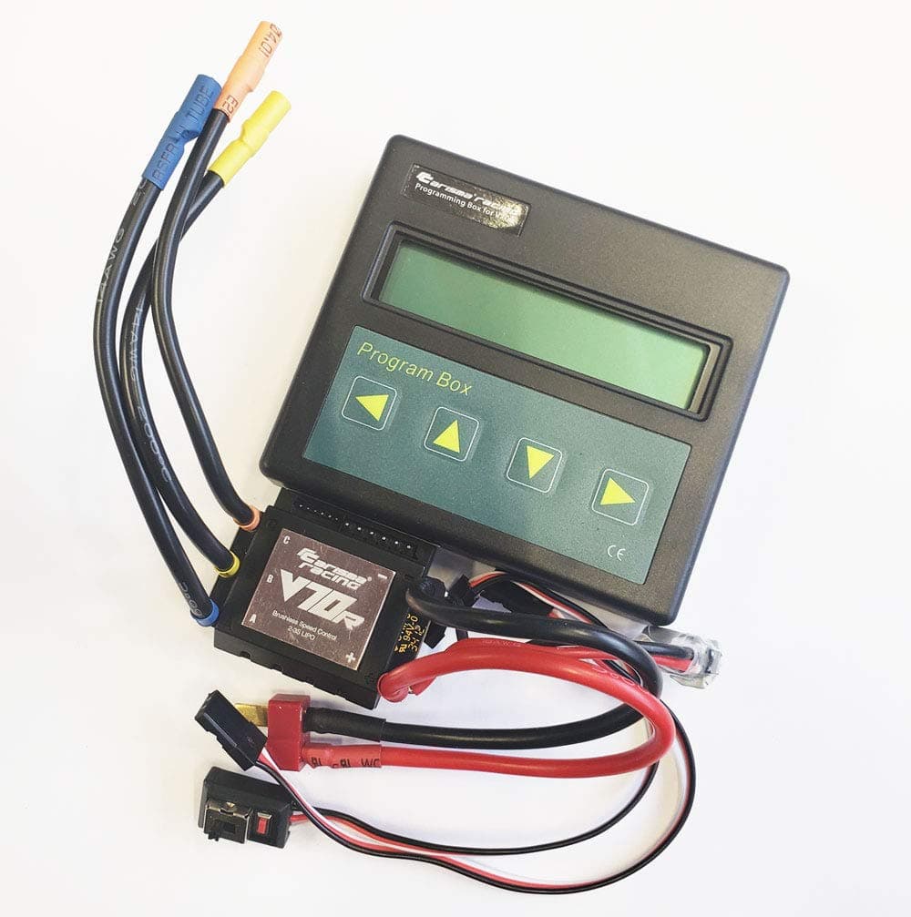 70A Sensored Brushless ESC, w/Program Box