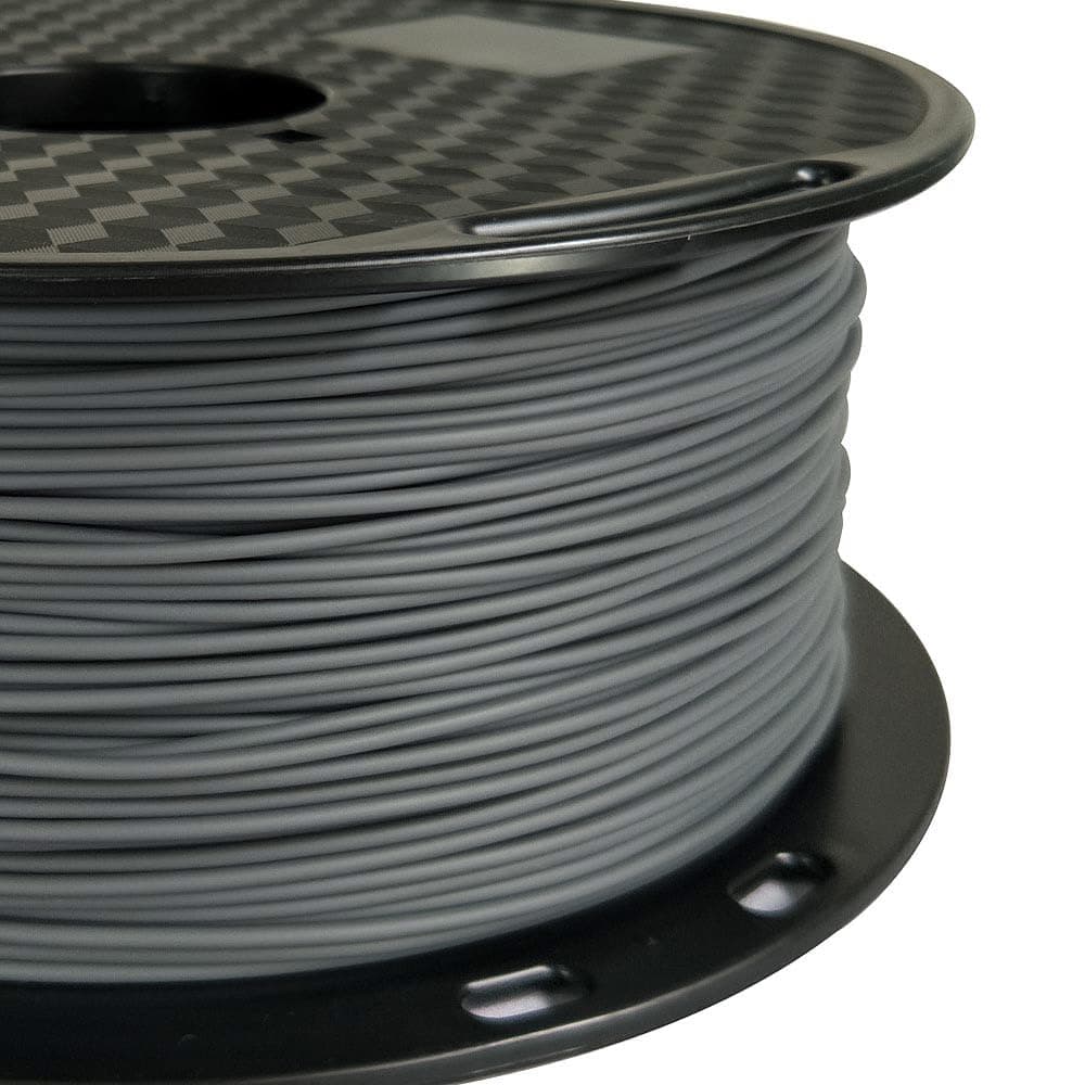 CC3D PLA Max PLA+ Slate Grey PLA Filament 1.75 mm 3D Printer Filament 1KG 2.2LBS Spool 3D Printing Material Strength Than Normal PLA Pro Plus Filament Gray Color