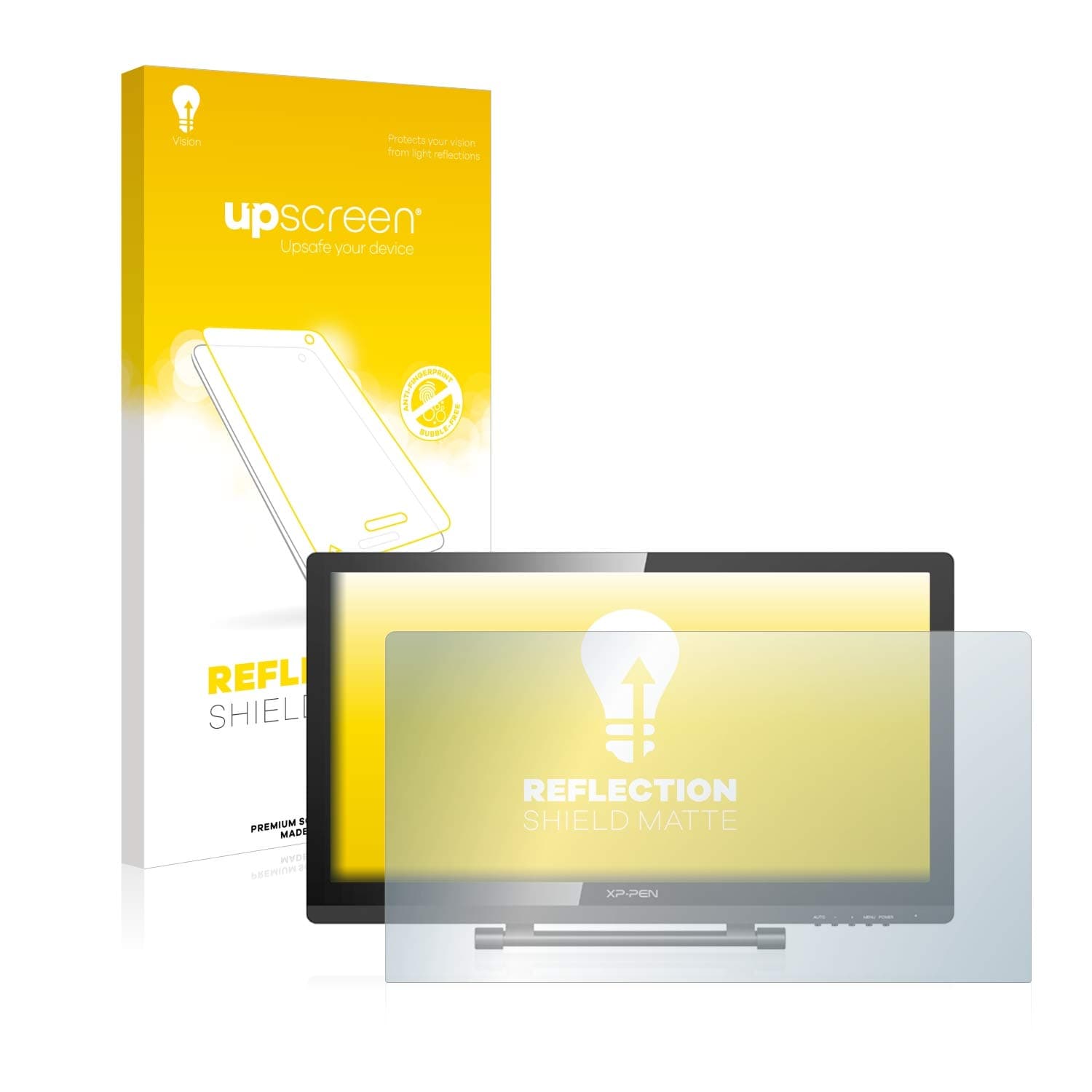 upscreenAnti-Glare Screen Protector compatible with XP-Pen Artist 22 Pro – Protection Film Matte