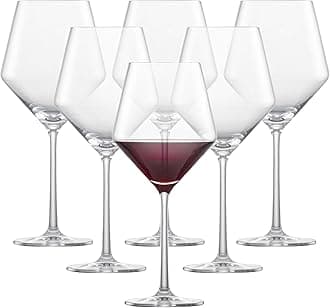 Schott Zwiesel Tritan Crystal Glass Pure Stemware Collection Beaujolais, 15.7-Ounce, Set of 6
