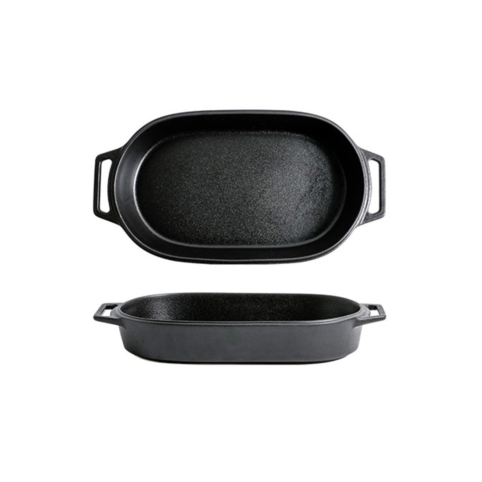 Baking Dish طبق خاص للفرن، طبق خبز سيراميك مزدوج الأذن، طبق أرز مخبوز بالجبن، طبق خبز تجاري مبتكر في الميكروويف Lasagne Dish(27cm)