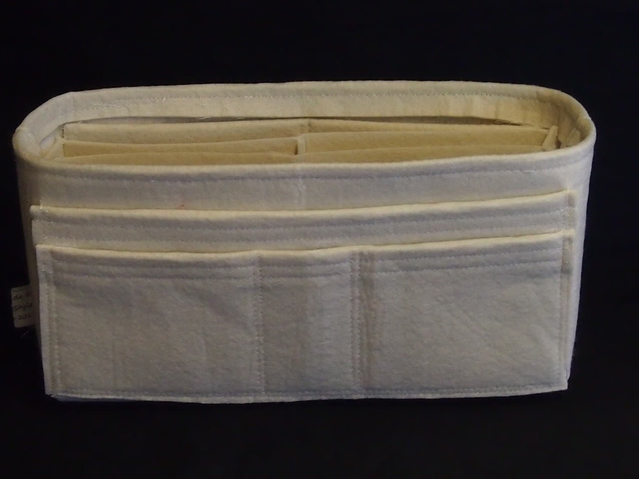 Bag Inserts, Purse organizer, Felt handbag insert 10" wide 6" High 3" deep , LV Organizer, Purse Insert