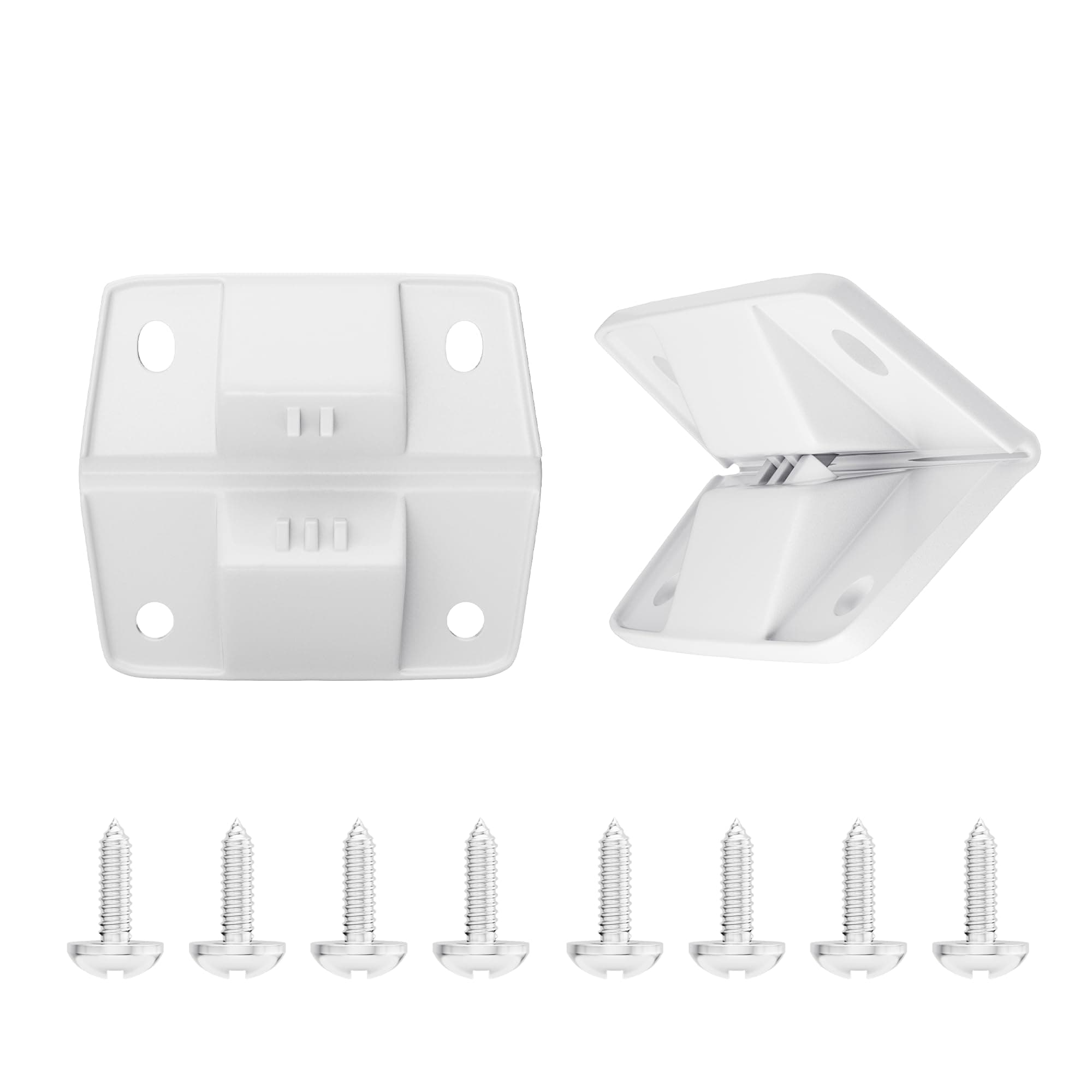 Cooler Hinges Replacement, Plastic Ice Chest Hinges Compatible with Coleman Xtreme & Rubbermaid Coolers, Heavy Duty Repair Kit, 2 Pack