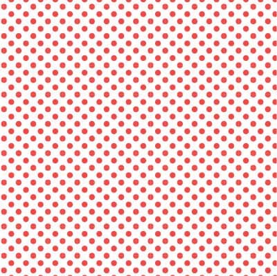 Real Leather Cow Hides - Leather Craft Pieces Unique Patterns - Red Dots