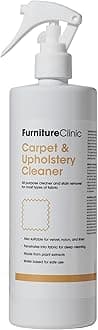 – Carpet & Upholstery Cleaner Spray - Carpet Cleaner Solution for All Fabrics, Textiles & Carpets - Stain Remover - Safe to Use On Silk & Wool (500ml)